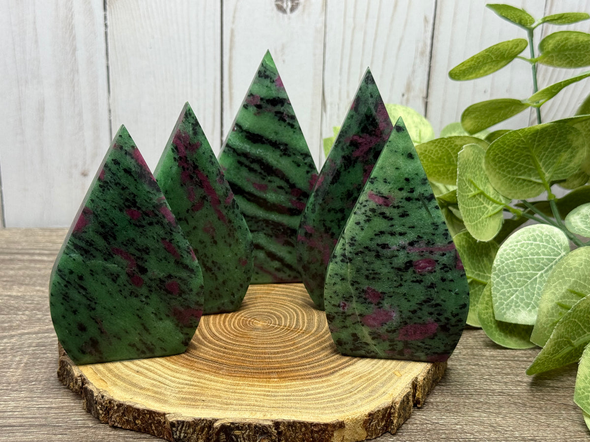Ruby Zoisite Freeforms