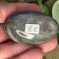 Obsidian - Silver Sheen Palm Stones