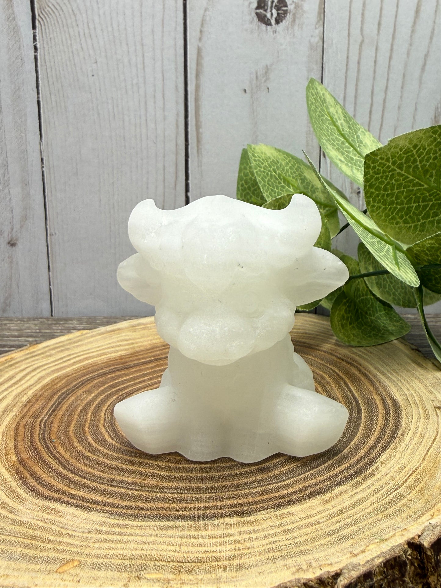 Hyland Cow Carvings - Sitting