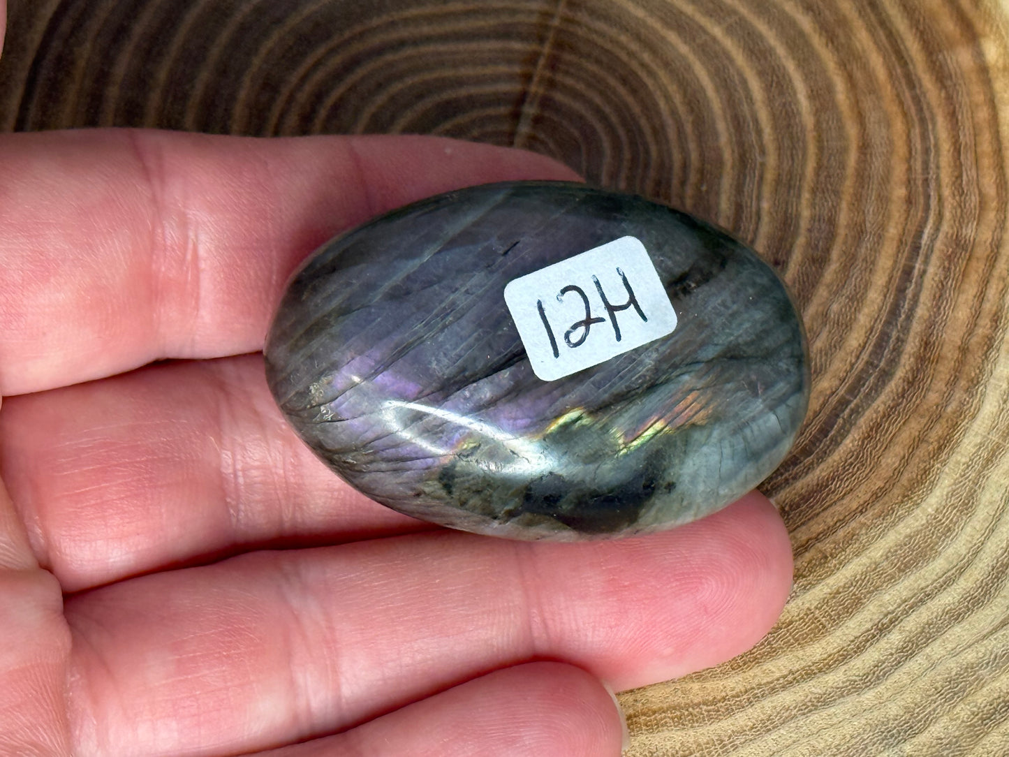 Labradorite Palm Stones