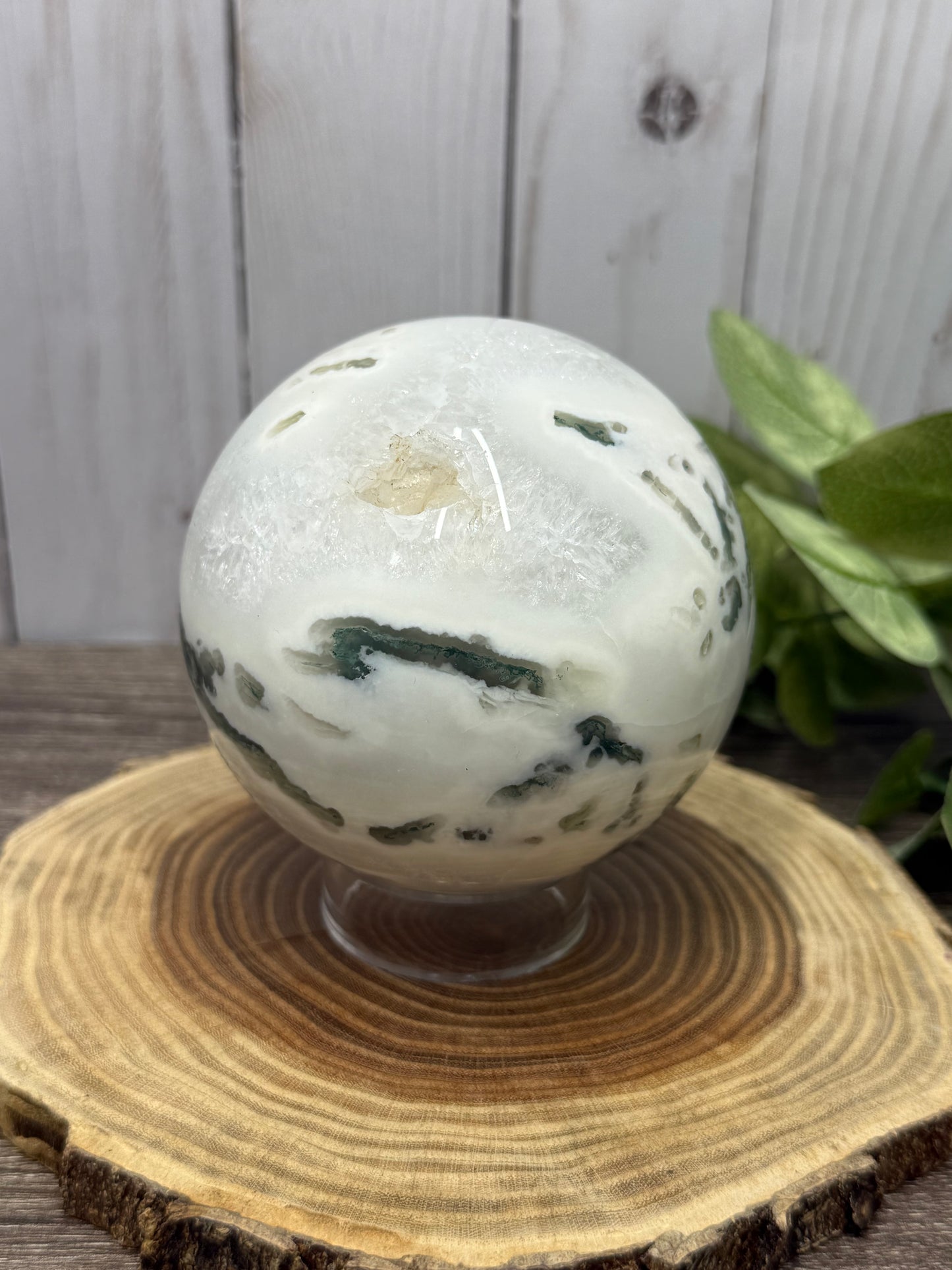 Moss Agate Spheres