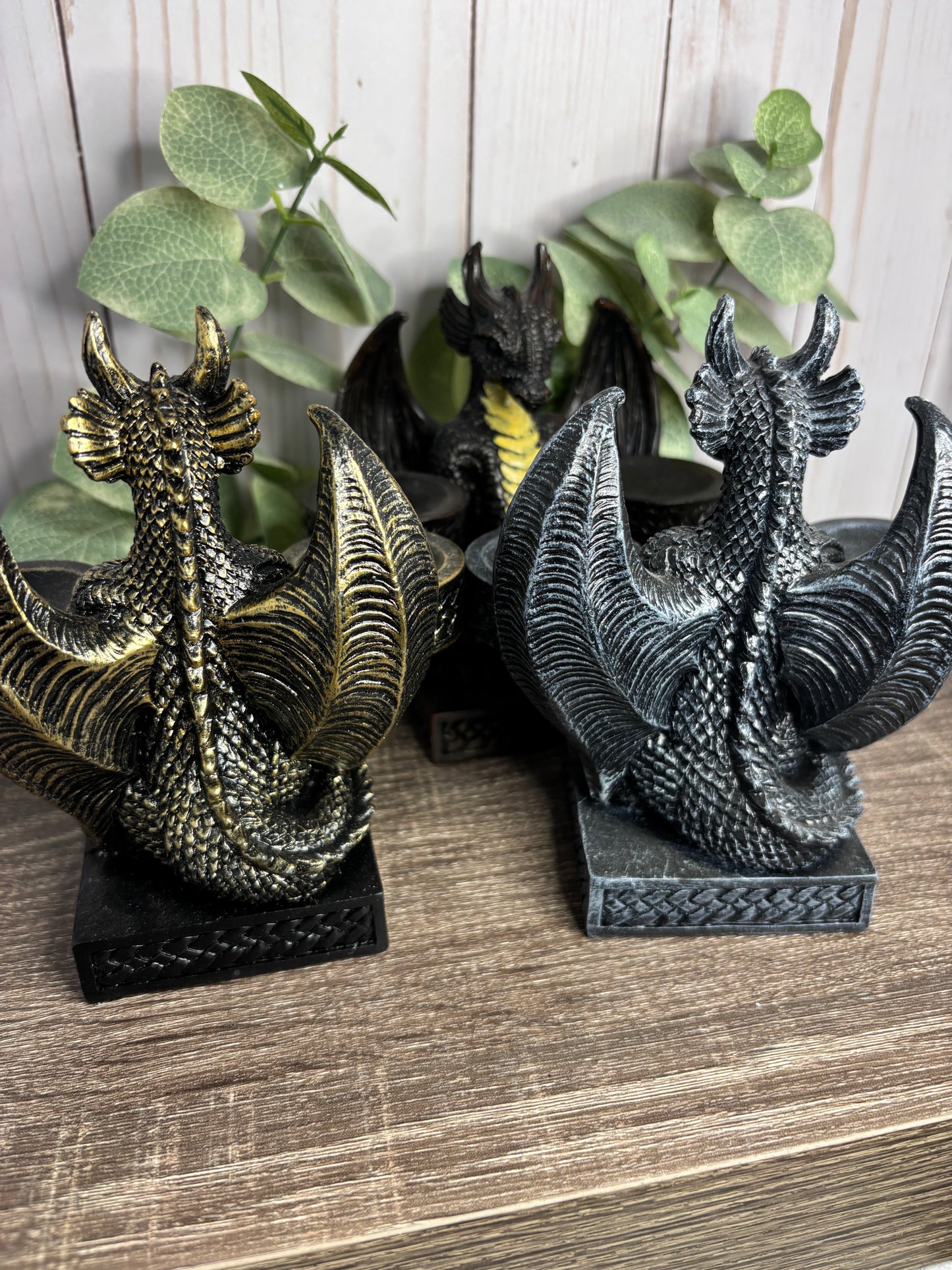 Dragon Sphere Holder/Stand - Style 2 (Double Holder)