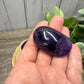Chevron Amethyst Palm Stone