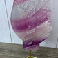 Fluorite Wing on Stand