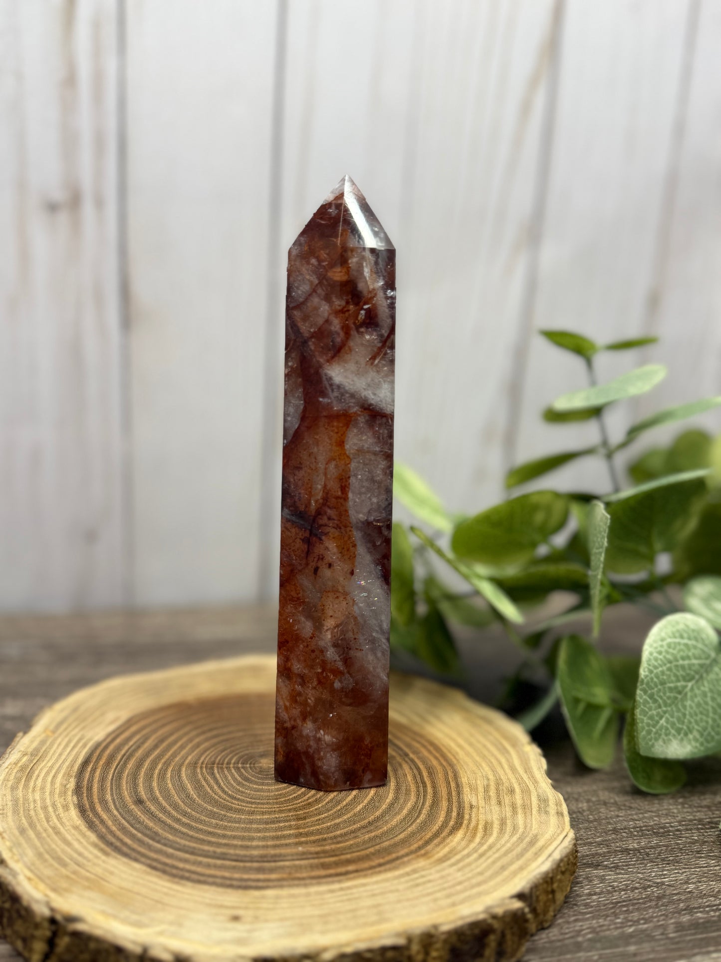 Fire Quartz Towers  - Larger, Full of Rainbows!
