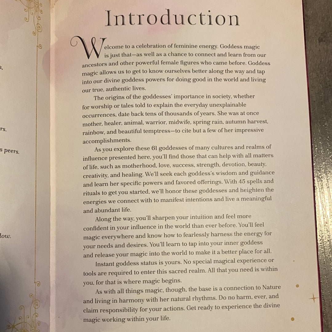 Goddess Magic: A Handbook of Spells, Charms, and Rituals Divine in Origin