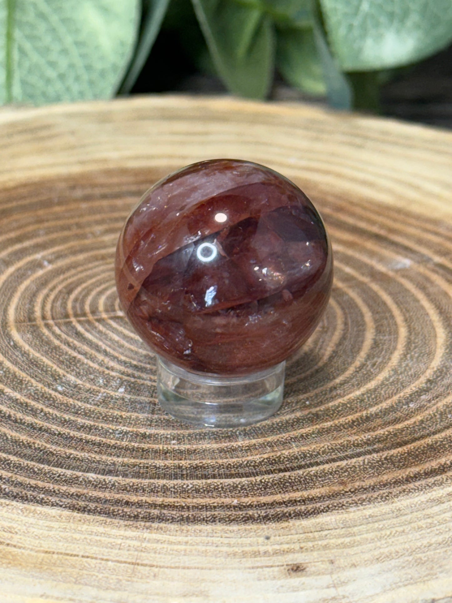 Fire Quartz Small Spheres