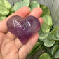 Fluorite Carved Hearts