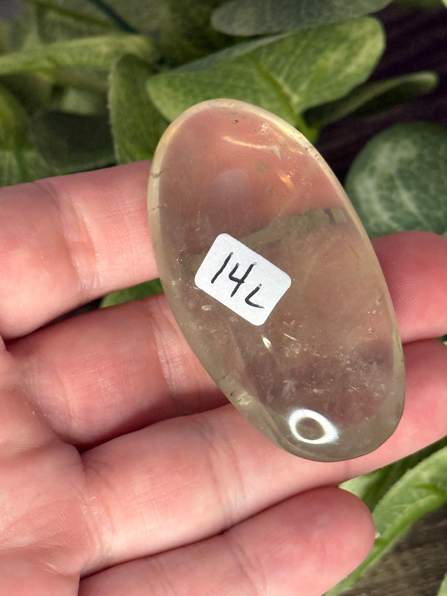 Smokey Quartz Palm Stones