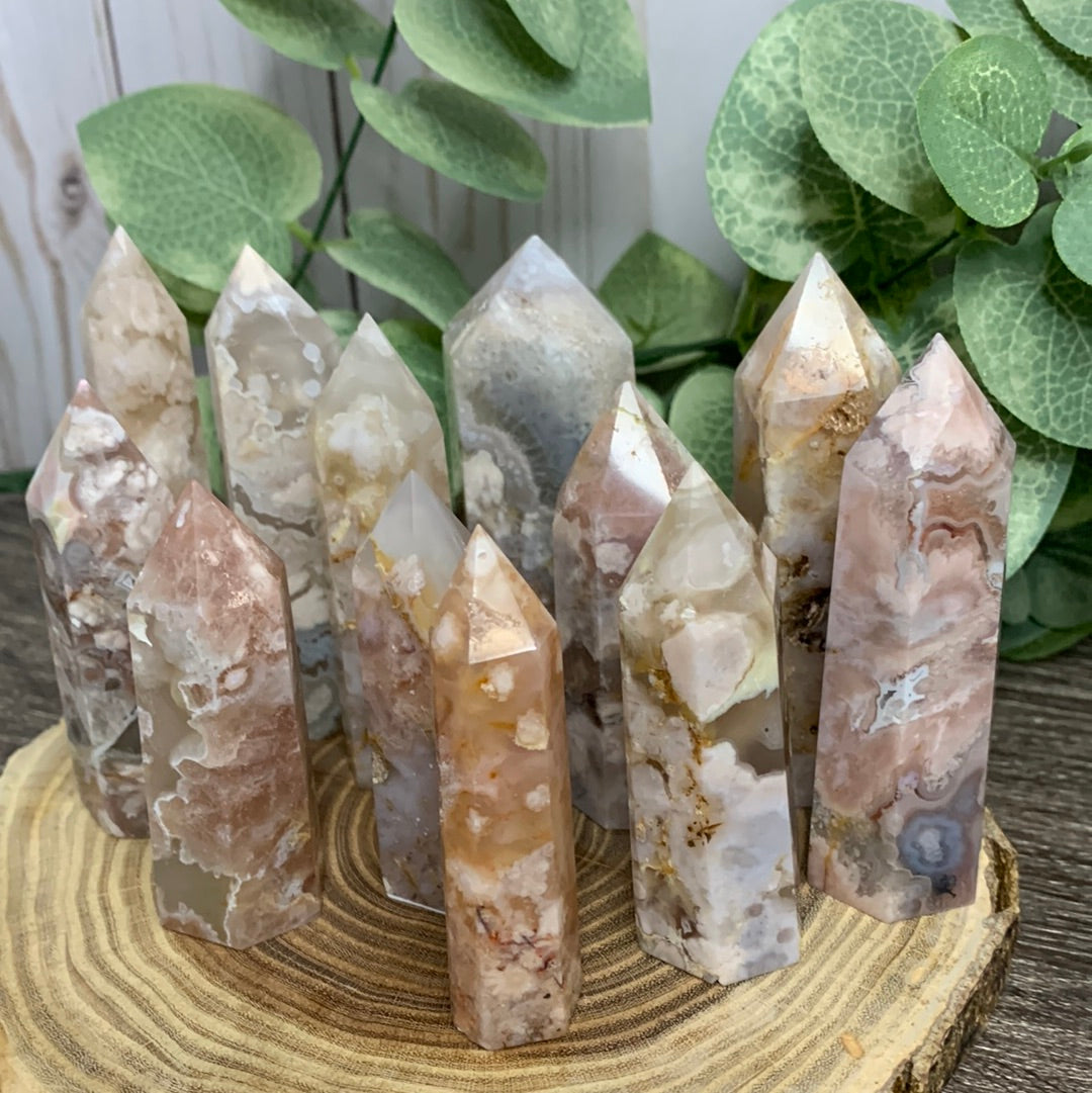 Flower Agate Towers