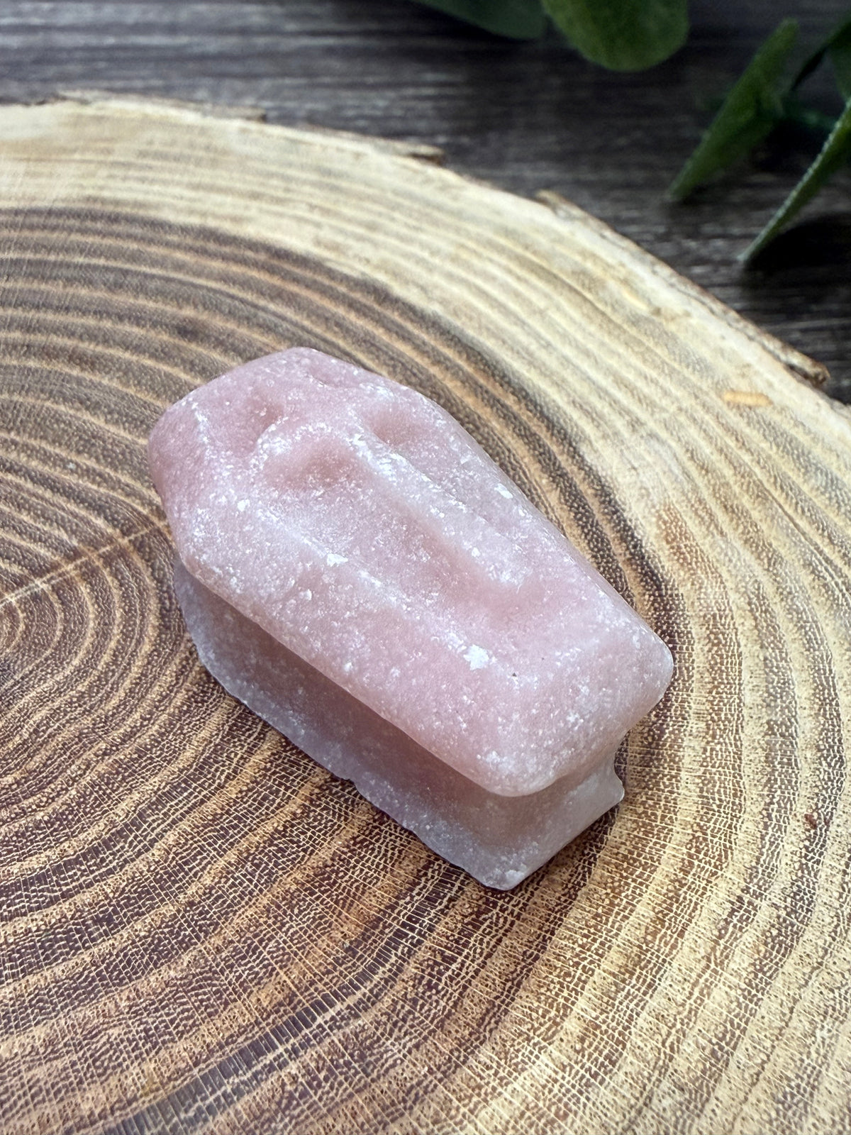 Coffin Crystal Carving