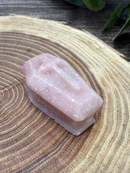 Coffin Crystal Carving