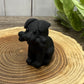 Dog With Bone Carvings