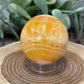 Orange Calcite Spheres