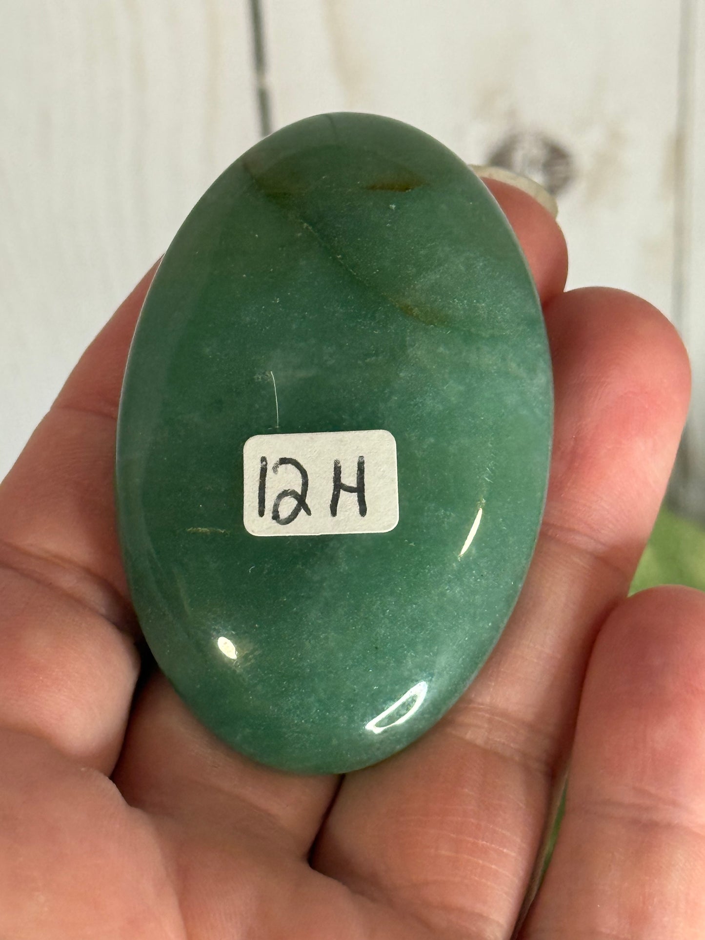 Green Aventurine Palm Stones