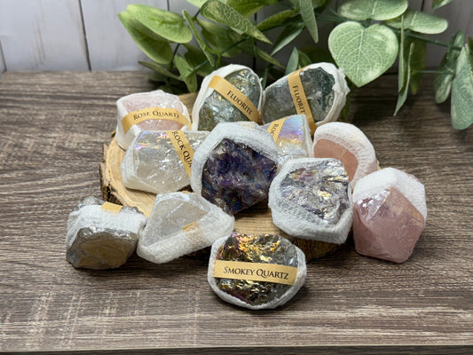 Aura Coated Raw Specimens