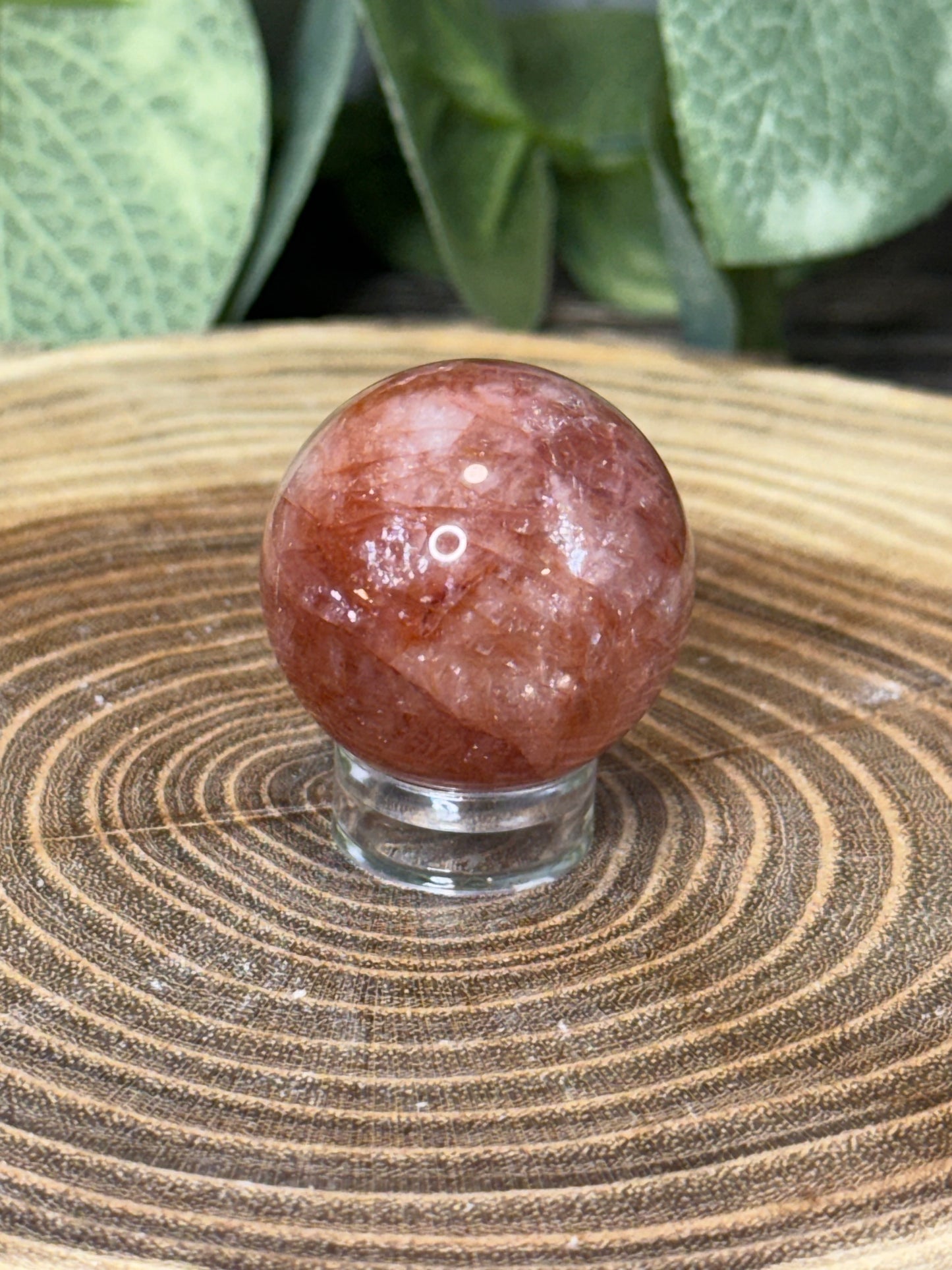 Fire Quartz Small Spheres