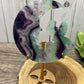 Fairy and Moon Carving on Stand
