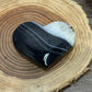 Black Agate Hearts