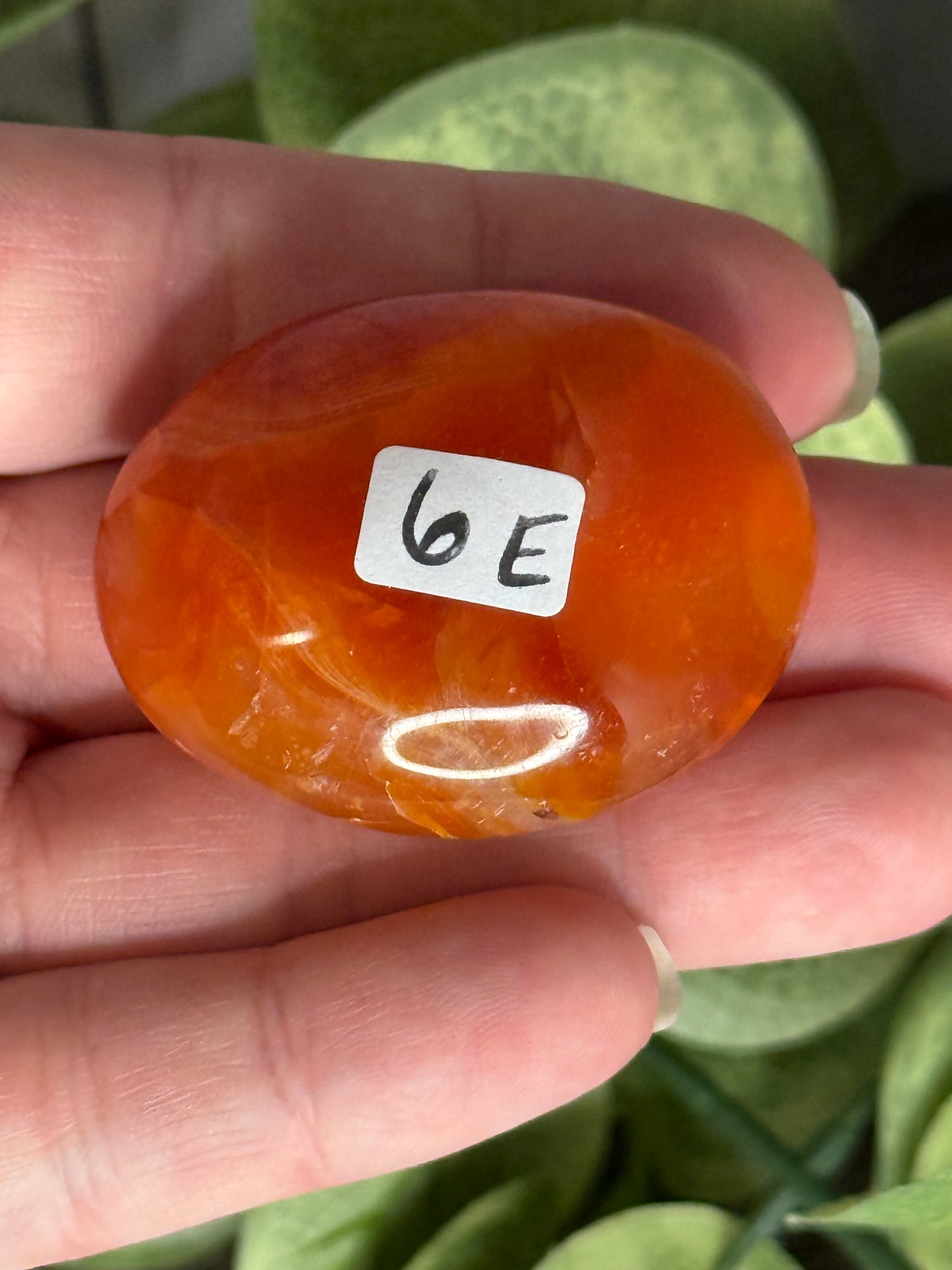 Carnelian Palm Stones