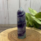 Purple and Green Fluorite Towers