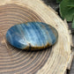 Blue Onyx Palm Stone