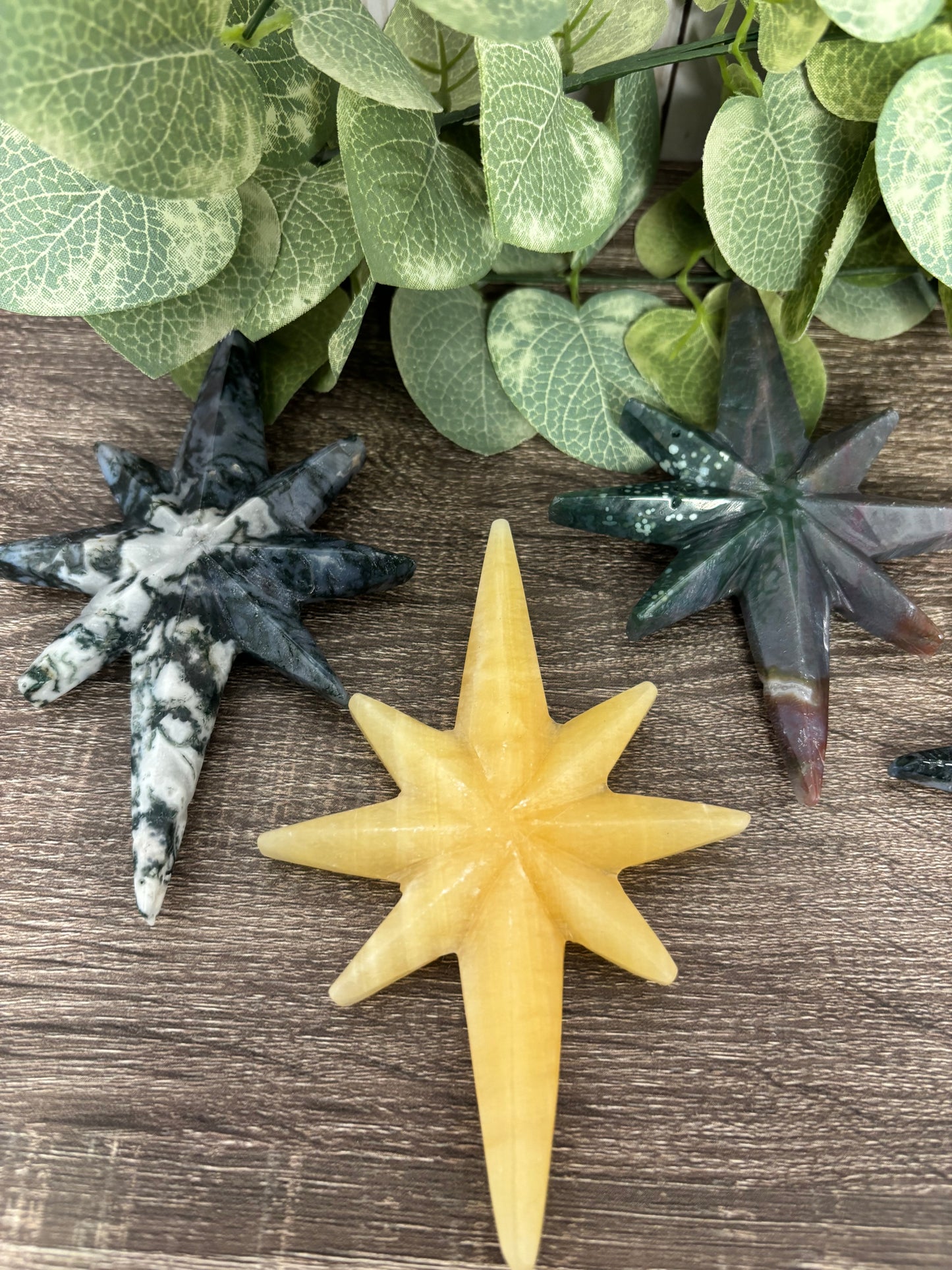 Christmas Star Crystal Carving