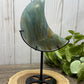 Blue Onyx Moons on Stand