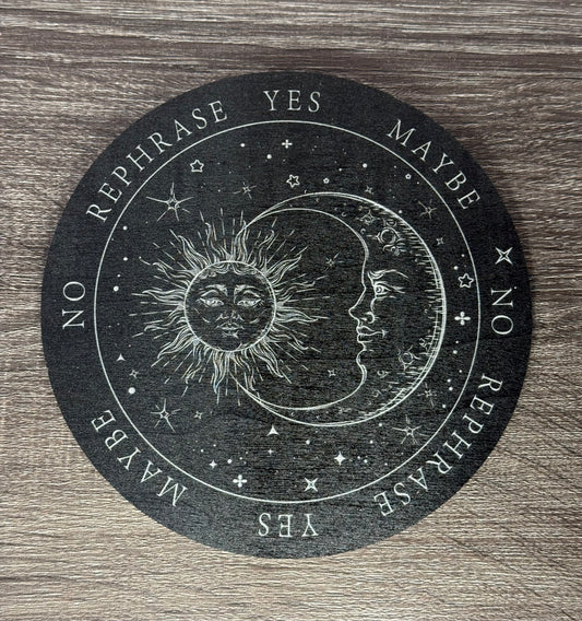 Pendulum Board -  Moon and Sun - double sided