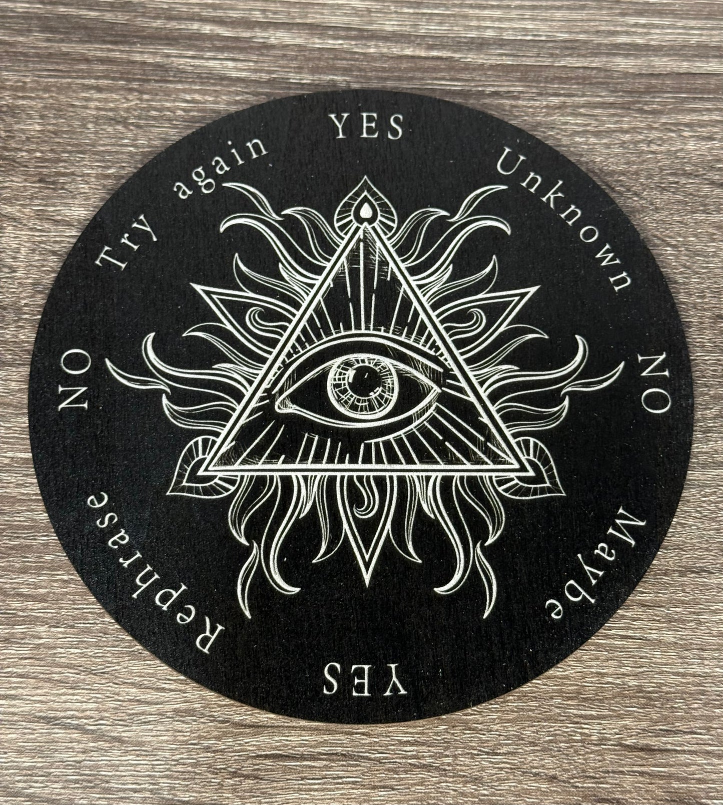 Pendulum Board -  Eye of Providence - double sided