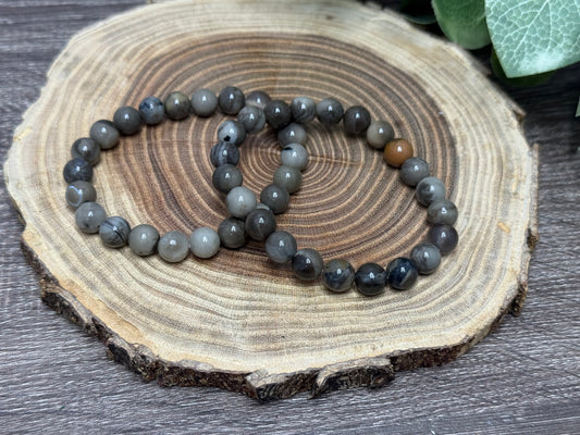 Lava Agate - Bracelet 8 mm