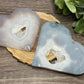 Druzy Agate Hearts (Large)