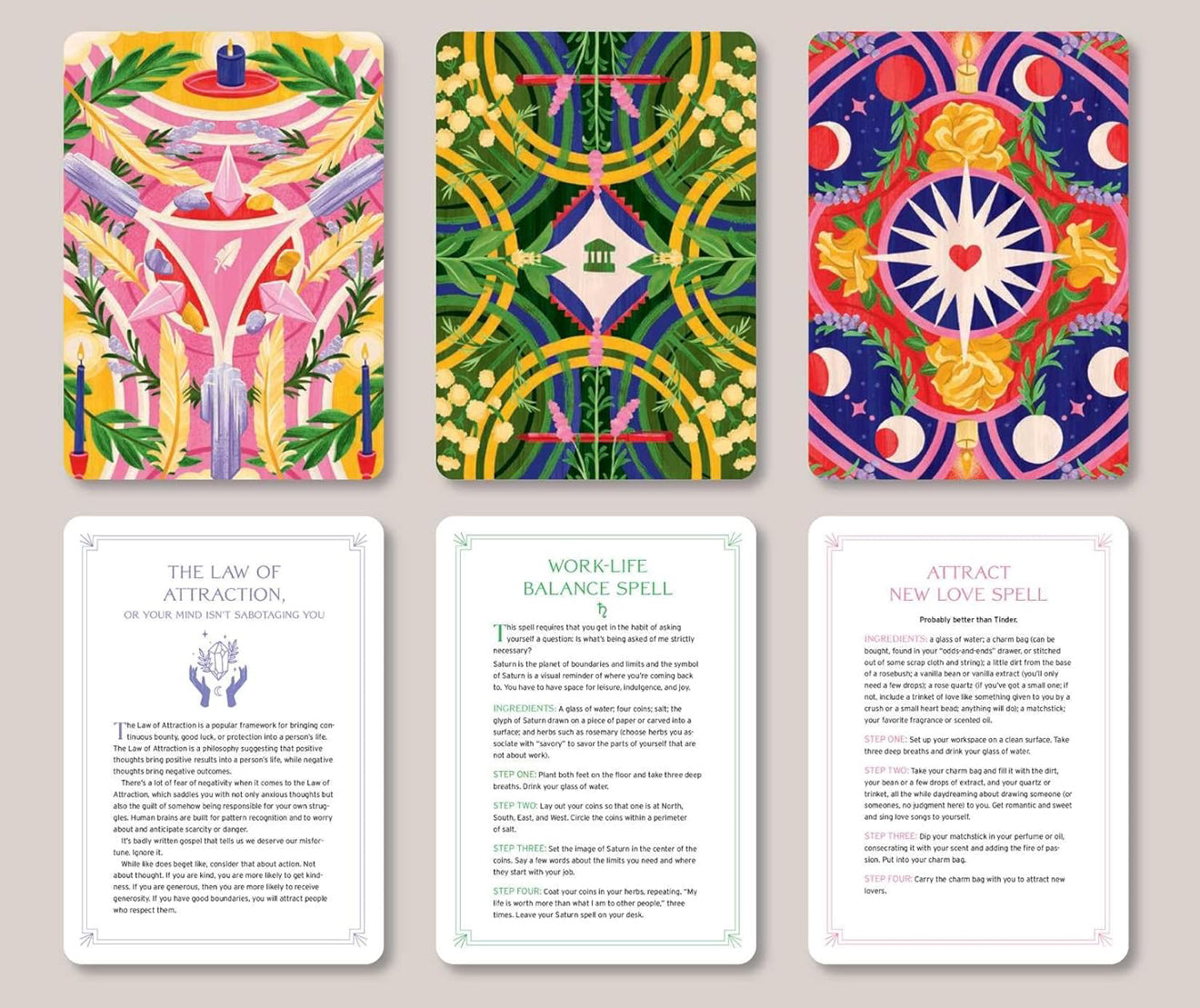 Spells for Success Deck and Guidebook: 40 Spells to Set Intentions and Manifest Everyday Wins