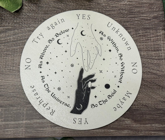 Pendulum Board - Hands and Universe - double sided