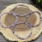 Lepidolite - Faceted Bracelet 4 mm