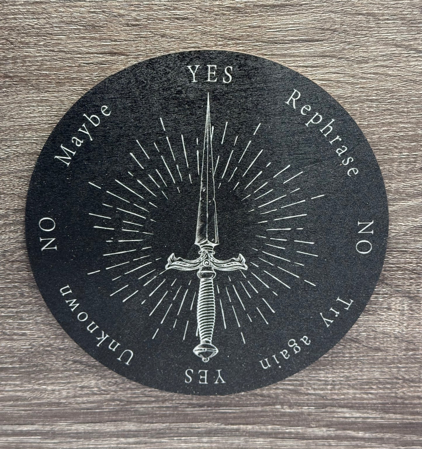 Pendulum Board -  Dagger - double sided