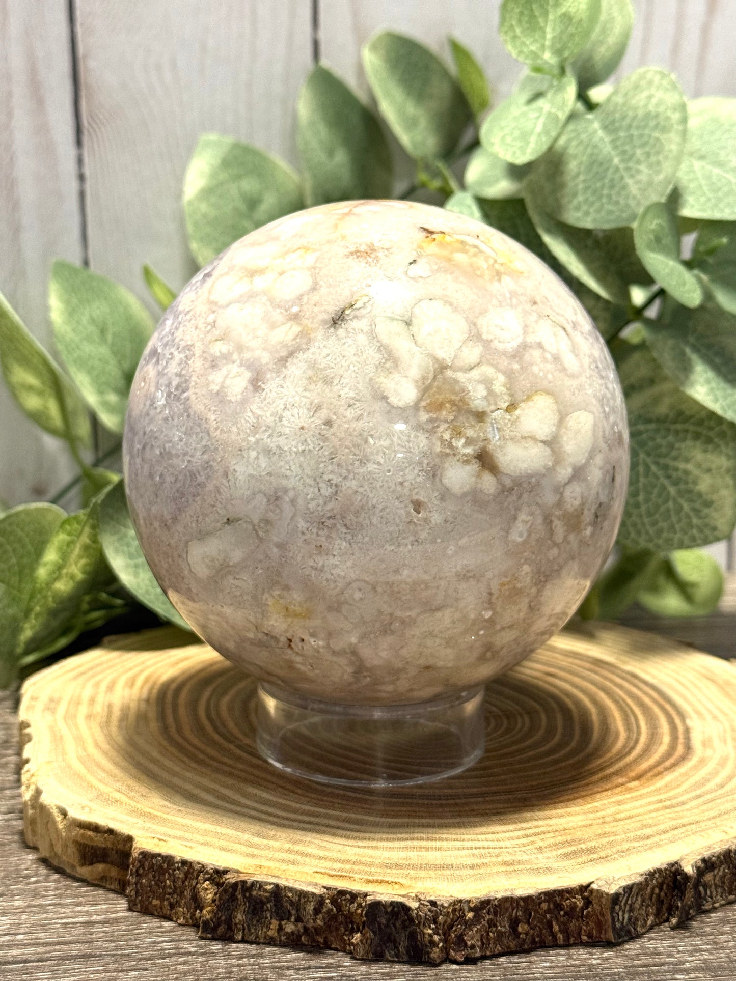 Pink Amethyst Sphere - Statement Piece
