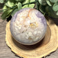 Pink Amethyst Sphere - Statement Piece