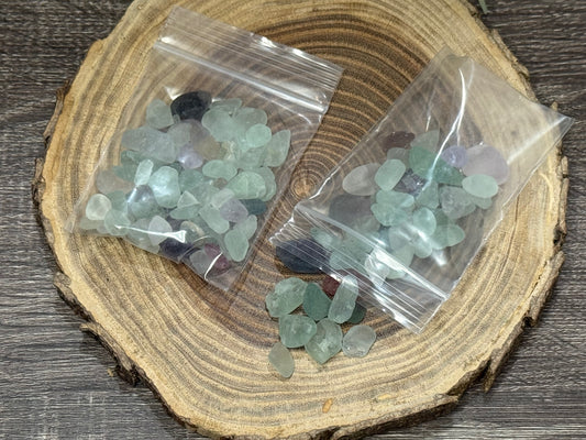 Fluorite Crystal Chip Bag (large chips)