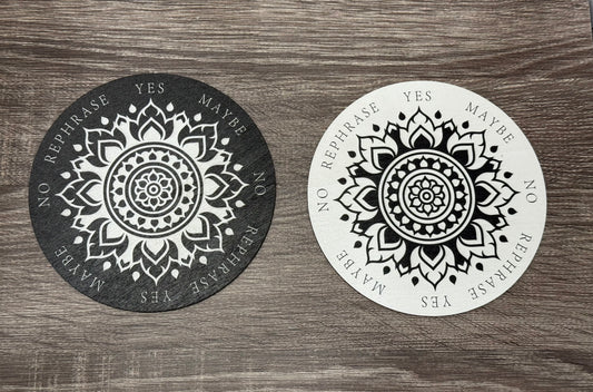 Pendulum Board -  Mandala - double sided