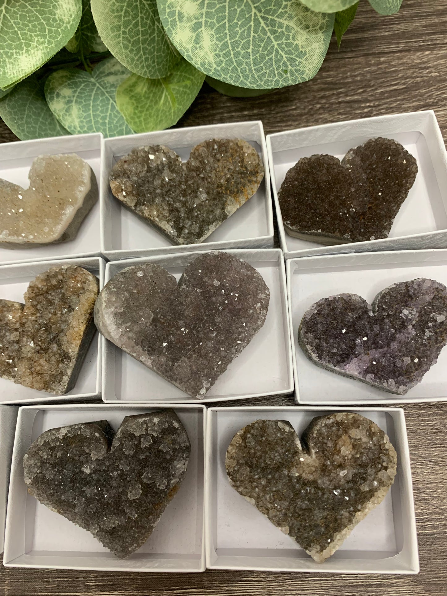 Amethyst Hearts