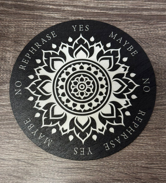 Pendulum Board -  Mandala - double sided
