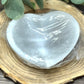 Selenite Bowls Heart Shape