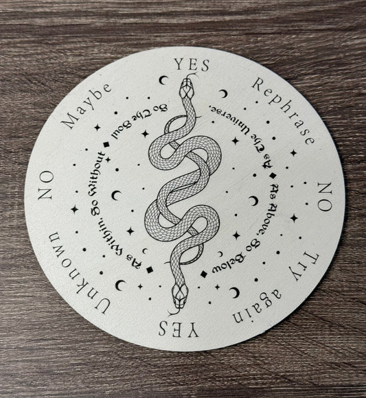Pendulum Board -  Snake - double sided