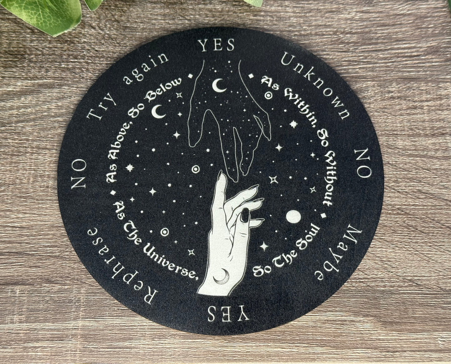 Pendulum Board - Hands and Universe - double sided