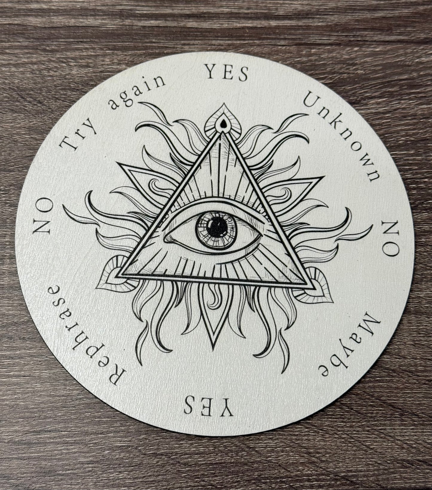 Pendulum Board -  Eye of Providence - double sided
