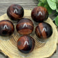 Red Tigers Eye Sphere