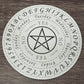 Pendulum Board - Pentacle, Alphabet, Days of the Week, Numbers Black