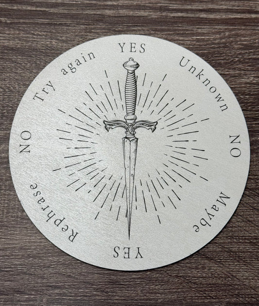 Pendulum Board -  Dagger - double sided