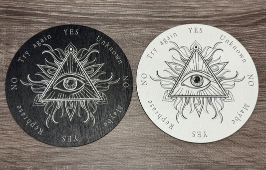 Pendulum Board -  Eye of Providence - double sided